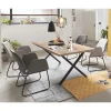 Billig ? Esszimmer Sitzgruppe Im Skandi Design – Grooves (fünfteilig) ? 20